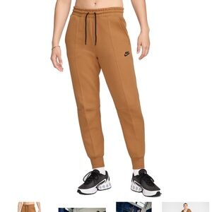 Nike Women’s Tech Fleece Mid Rise Full Length Sweatpant Joggers Sz M NWOT